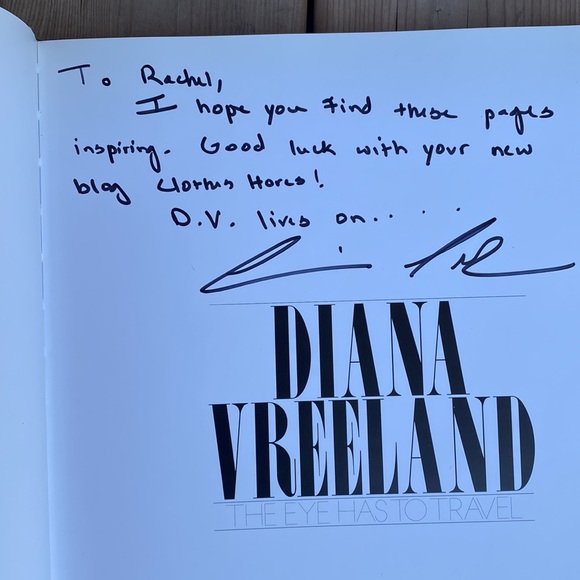 Diana Vreeland ‘The Eye Has to Travel’ Vintage Fashion Coffee Table Book - Picture 8 of 8